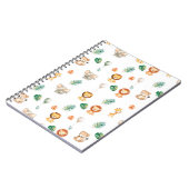 Carnet Animaux de jungle Boho mignons (Côté gauche)