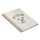Carnet Animaux de la forêt Aquarelle Floral Spirale Simpl (Côté Droit)