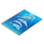 Carnet Animaux de l'océan Tribal (Côté gauche)