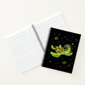 Carnet Animaux de tortues dans l'espace (Intérieur)