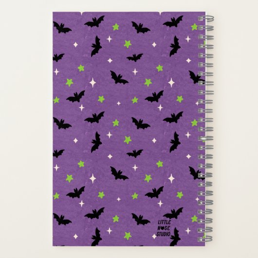 Carnet Animaux d'Halloween (Verso)