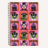 Carnet Animaux d'Halloween (Recto)