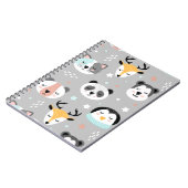 Carnet Animaux d'hiver (Côté gauche)
