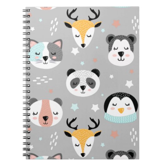 Carnet Animaux d'hiver (Devant)