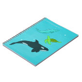 Carnet Animaux marins (Côté gauche)