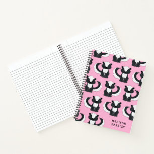 Carnet Animaux mignons de la forêt de Skunk Kid