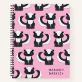 Carnet Animaux mignons de la forêt de Skunk Kid (Devant)