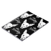 Carnet Animaux motifs Chiens forts Adieu (Côté gauche)