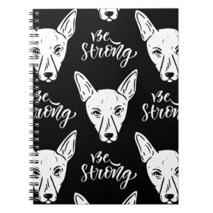 Carnet Animaux motifs Chiens forts Adieu