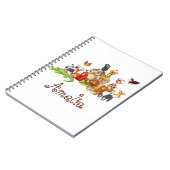 Carnet Animaux pour enfants personnalisés (Côté gauche)