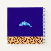 Carnet Animaux sauvages avec une frontière Empreinte de l (Dos)