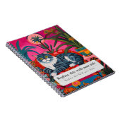 Carnet Animaux Whimsical Personnalisés - Cute Cat+ (Côté Droit)