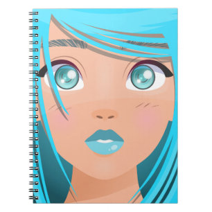 CARNET ANIME CARTOON GIRL