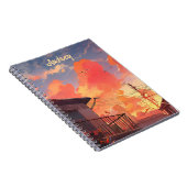 Carnet Anime Cityscape Sky Aesthetic - Anime Sunset (Côté Droit)