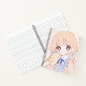 Carnet Anime Cute Girl (Intérieur)
