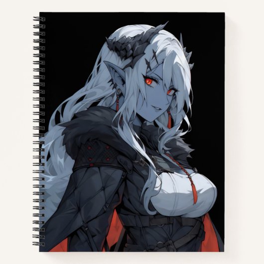 Carnet Anime Demon Girl (Devant)