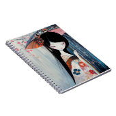 Carnet Anime douce fille (Côté Droit)