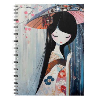 Carnet Anime douce fille
