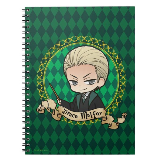 Carnet Anime Draco Malfoy (Devant)