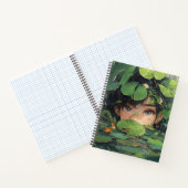Carnet Anime Girl in Pond (Intérieur)