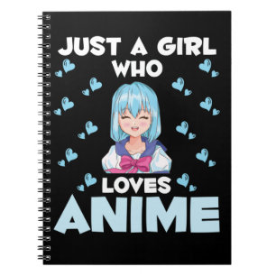 Carnet Anime Girl Japanese Otaku Manga Japon