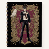 Carnet Anime HARRY POTTER™ Cadre Orné (Devant)