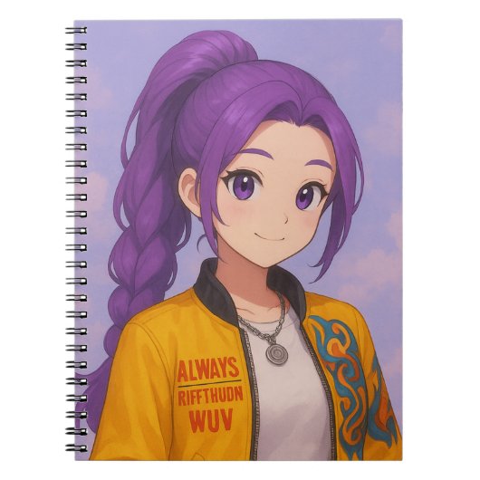 Carnet Anime K-Pop Idol Group | Original Manga-Style Pop  (Devant)