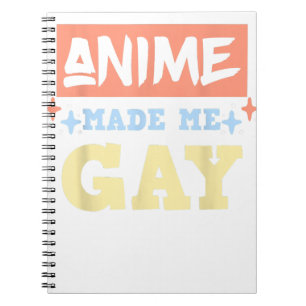 Carnet Anime M'A Fait Gay Drôle Anime Mème Gay pride LBGT