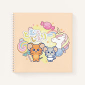 Carnet Anime Magique Candyland avec Jerry et Tuffy (Devant)