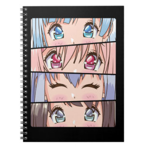 Carnet Anime mignonne fille Japon Comic Manga Anime