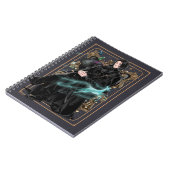 Carnet Anime Professeur Severus Snape Assis (Côté gauche)