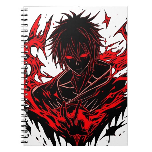 Carnet Anime sombre (Devant)
