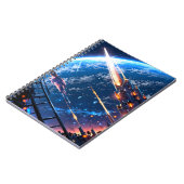 Carnet Anime space art (Côté gauche)