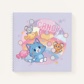 Carnet Anime Tom et Jerry Candy Party (Devant)