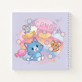 Carnet Anime Tom et Jerry Candy Party (Dos)
