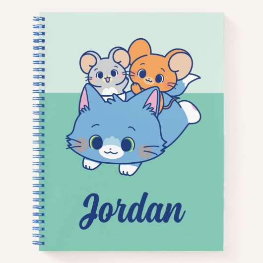 Carnet Anime Tom, Jerry et Tuffy (Devant)