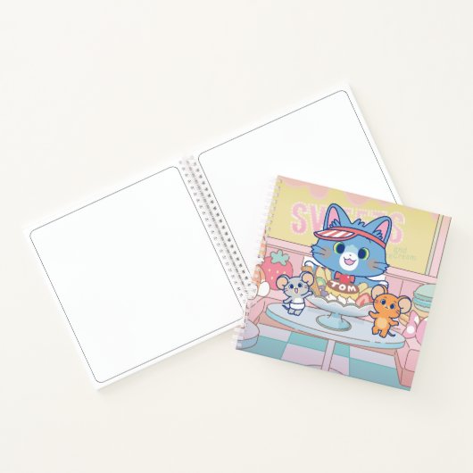 Carnet Anime Tom, Jerry et Tuffy Dessert Parlor (Intérieur)