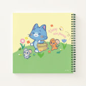 Carnet Anime Tom, Jerry et Tuffy Picnic (Dos)