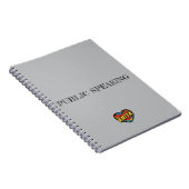 Carnet Anita Heart Gris (Côté Droit)