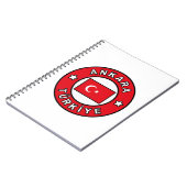 Carnet Ankara Türkiye (Côté gauche)
