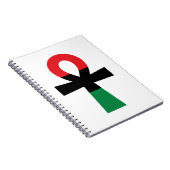 Carnet Ankh rouge, noir et vert (Côté Droit)