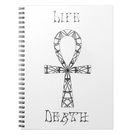 Carnet Ankh Vie, Mort (Devant)