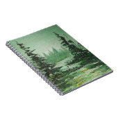 Carnet Ann Hayes Peinture Forêt Verte (Côté Droit)