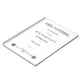 Carnet Anna Karenina - Première page de couverture du vol (Côté gauche)