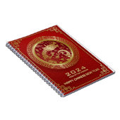 Carnet Année chinoise du dragon 2024 (Côté Droit)
