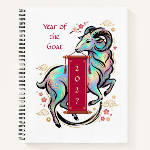 Carnet Année de la Chèvre 2027