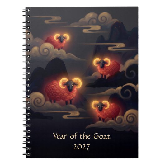 Carnet Année de la Chèvre 2027 (Devant)