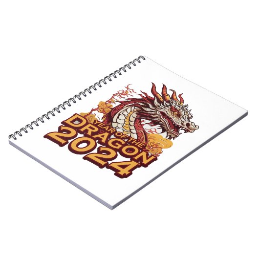 Carnet Année du dragon 2024 (Côté gauche)