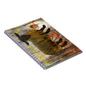 Carnet année du mouton en bois (Côté Droit)