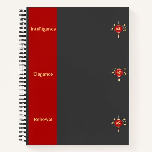 Carnet Année du serpent (Devant)